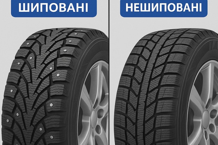 Шиповані чи нешиповані шини: розбираємо по фактах