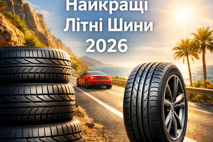 Найкращі шини на літо 2026 року. ТОП 7 літньої гуми