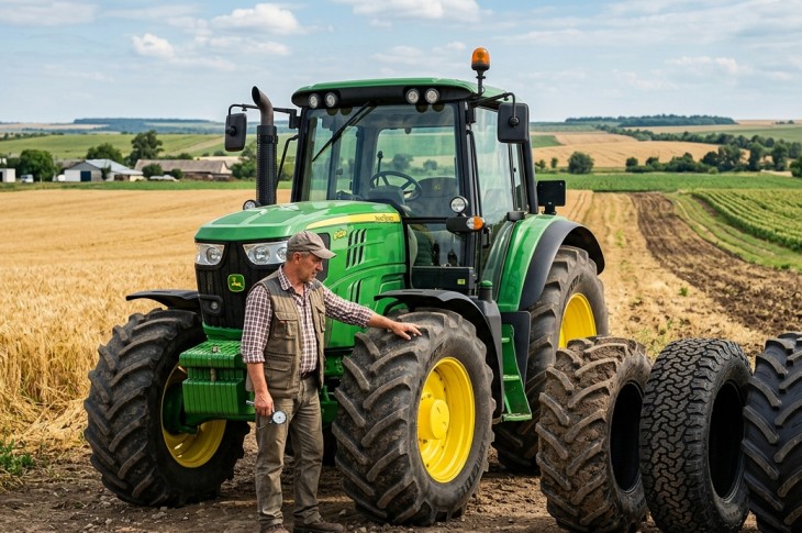 Как выбрать шины для сельскохозяйственной техники